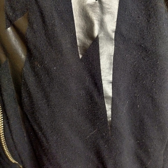 Neil Barrett Lightning Bolt Full Zip Hooded Sweater Men's S, Women's M - Picture 3 of 8